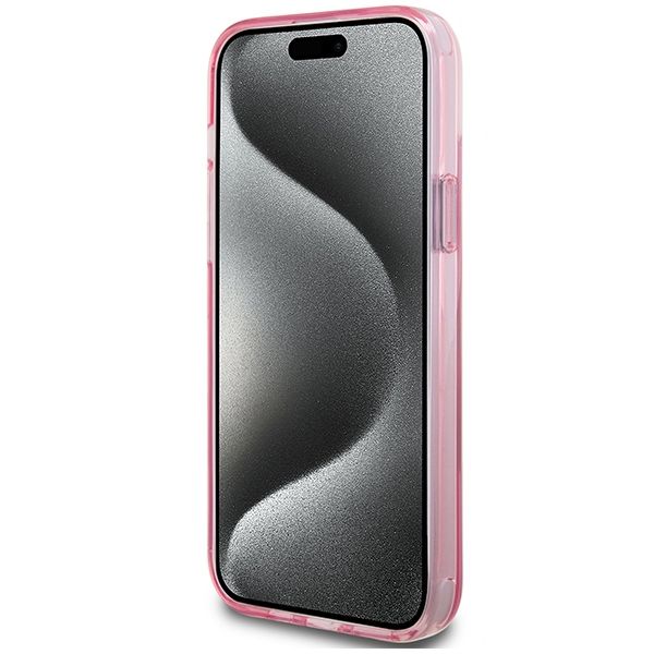 Etui Karl Lagerfeld do iPhone 15 Plus, iPhone 14 Plus, Różowy, MagSafe zdjęcie 5