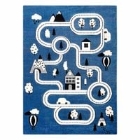 RUG/LU/TINIES/TOWN/BLUE/140x190