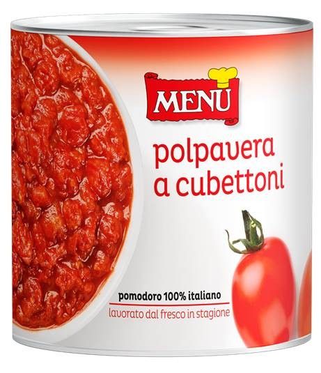 MENU' Pomidory pulpa Concasse 2,5 kg zdjęcie 1