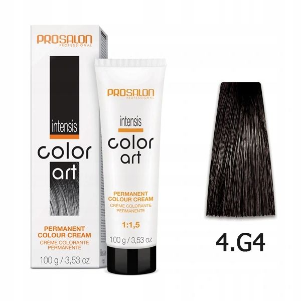 CHANTAL COLOR ART Farba do włosów 4,G4 - 100ml zdjęcie 3