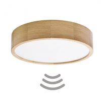 Ekologiczny plafon salonowy 137623622099 drewniany z czujnikiem