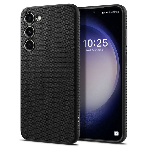 SPIGEN LIQUID AIR GALAXY S23+ PLUS MATTE BLACK zdjęcie 1