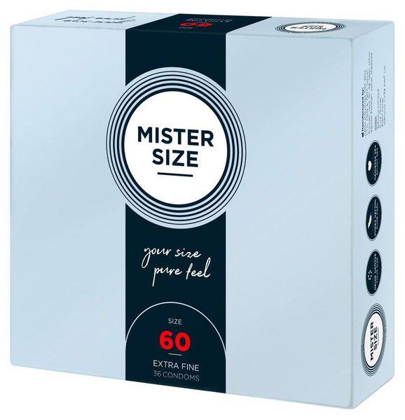 Mister Size 60Mm Pack Of 36 zdjęcie 2