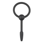 penis plug silikonowy mały z uchwytem sinner gear