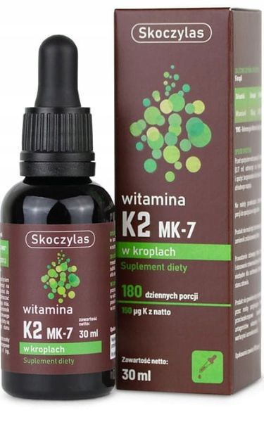 Witamina K2 w kroplach Skoczylas 30 ml zdjęcie 1