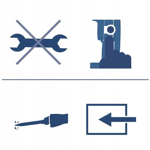 Lekki Młot Udarowy Wyburzeniowy SDS MAX 2 Dłuta 20J 1,3kW SCHEPPACH na Arena.pl
