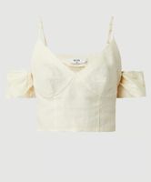 NA-KD Beżowy crop top Rozmiar 44