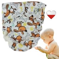Pieluszka Wielorazowa KIESZONKA BAMBUS PIESKI Pieluszki NappiMe