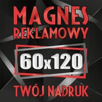 Magnesy reklamowe na samochód auto reklama magnetyczna 120x60cm