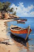 Plakat 53x81cm Południowy Brzeg