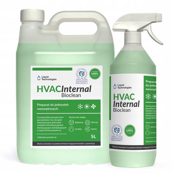 GOTOWY PŁYN BIOCLEAN 500 ml CZYSZCZENIE KLIMATYZACJI DEZYNFEKCJA ZAPACH BIO zdjęcie 3