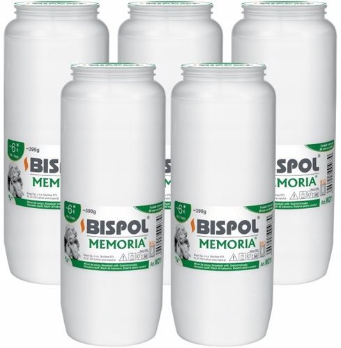 Wkłady Olejowe Do Zniczy Bispol WO11 144h 16 Sztuk Długo Palące na Arena.pl