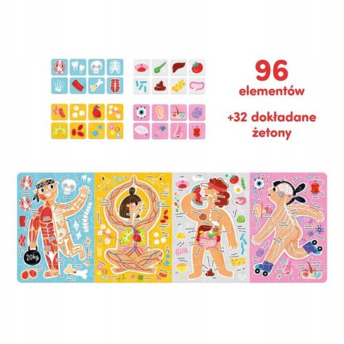 Puzzle Tak działa Moje ciało CzuCzu na Arena.pl