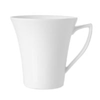 Filiżanka mała porcelana QUATRE HomeDelux 190 ml biała elegancka do kawy