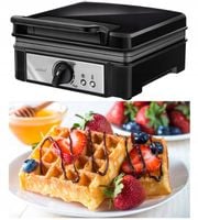 MOCNA GOFROWNICA MPM DUŻE CHRUPIĄCE GOFRY 1400W