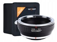 Adapter CANON EOS EF EF-S na FUJI X FX X-mount X-Pro1, X-E1, X-E2, X-M1 K&F