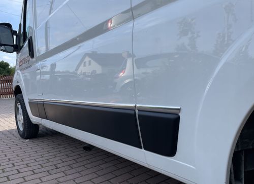 Citroen JUMPER - Listwy CHROM Boczne Drzwi na Arena.pl