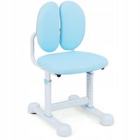 Krzesło biurkowe Costway niebieski