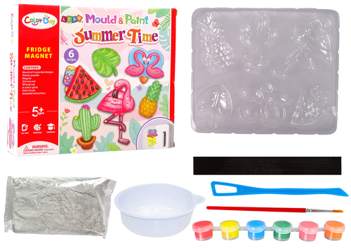 DLA DZIECI ZESTAW DO MALOWANIA WAKACJE  MAGNESY na Arena.pl