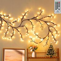 Łańcuch Świetlny Willow Vine, Światło LED W Kształcie Gałęzi, 144 Diody LED
