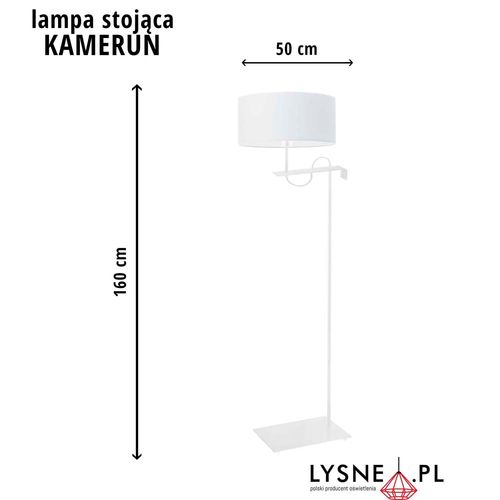 Lampa stojąca do salonu KAMERUN na Arena.pl