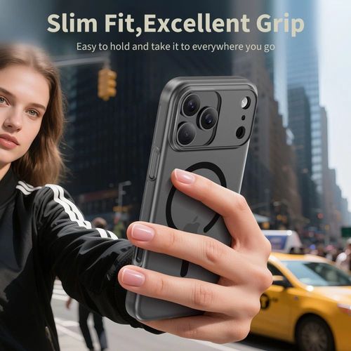 Etui Tech-Protect MagSlim MagSafe na iPhone 17 Pro - czarny mat na Arena.pl