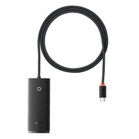lite series przejściówka hub usb-c 4x usb 3.0 1m czarny