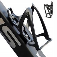 SUPERMOCNY CZARNY Koszyk na Bidon, Uchwyt na Butelkę, na Napoje, do Roweru