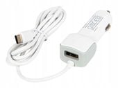 ŁADOWARKA SAMOCHODOWA KABEL PRZEWÓD WTYK USB-C GNIAZDO USB 12-24V DC 115CM