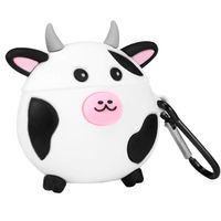 ETUI DO AIRPODS PRO POKROWIEC CASE NA SŁUCHAWKI FUTERAŁ COVER ZWIERZĘ KROWA