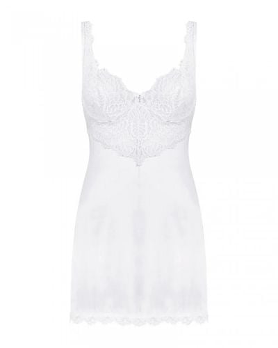 bielizna amor blanco koszulka i stringi biały  l/xl na Arena.pl