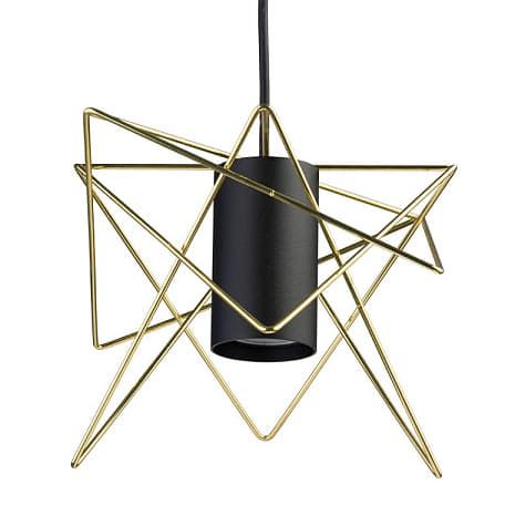 Kinkiet designerski druciany Gstar 8285 Nowodvorski czarny mosiądz na Arena.pl