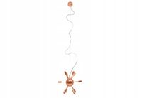 LAMPA WISZĄCA ZWIS AZZARDO SIRIUS LAMPBODY AZ2118 G9 MIEDZIANA