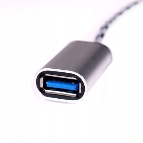 Adapter Kabel NYLON OTG USB-C Typ C do USB 3.0 na Arena.pl