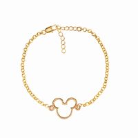 bransoletka myszka ażur (b15/mik/03au)