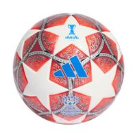 Piłka nożna adidas UCL Womens 25/26 Final Mini czerwono-biała JW1327 — Rozmiar: 1