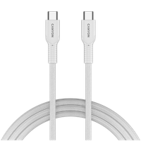 canyon kabel onwire 60cl c-c 60w  w oplocie 1m biały