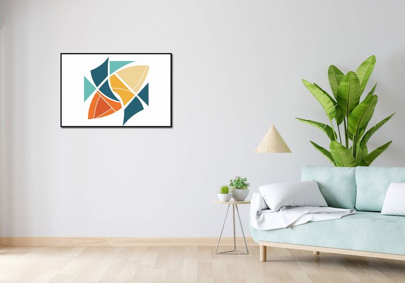 Plakat 91,5x61cm Geometria Wiatru zdjęcie 4