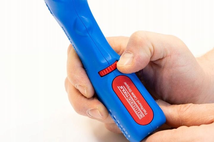 Ściągacz izolacji do kabli płaskich i okrągłych WEICON / MADE IN GERMANY zdjęcie 12