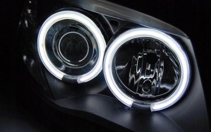 Lampy Reflektory BMW E87 E81 E82 E88 Ringi CCFL zdjęcie 4