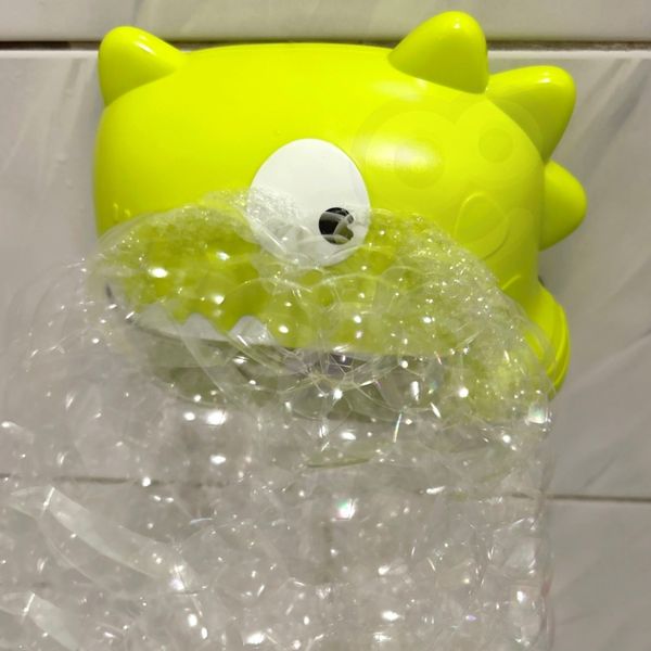 WOOPIE Zabawka do Kąpieli Dinozaur do Robienia Piany Pomarańczowy zdjęcie 2