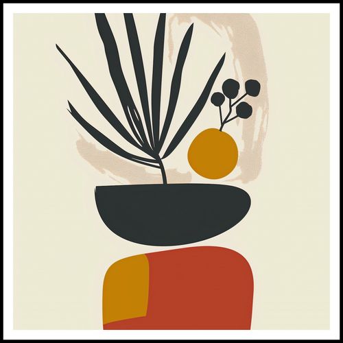 Plakat 100x100cm Botaniczny Wgląd na Arena.pl