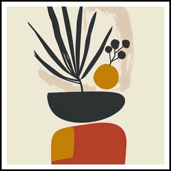 Plakat 100x100cm Botaniczny Wgląd zdjęcie 3