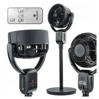 Wentylator podłogowy WIATRAK stojący TIMER REGULACJA kąta NACHYLENIA PILOT