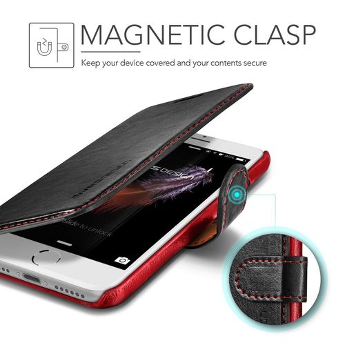 Etui VRS Design Layered Dandy iPhone 8/7 Black na Arena.pl