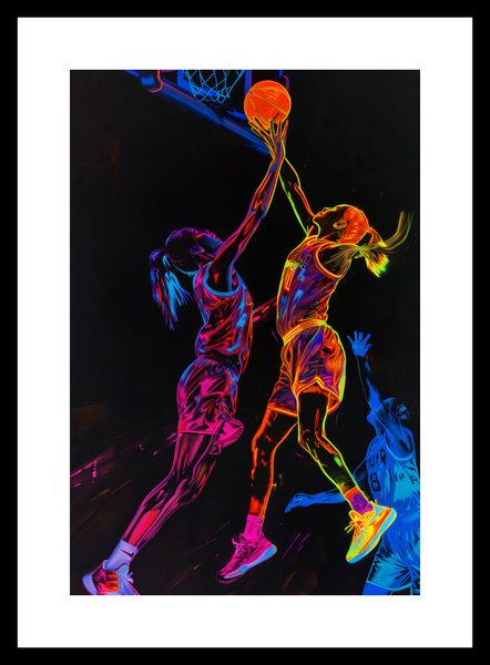 Plakat 20x30cm Mecz W Kosza zdjęcie 3