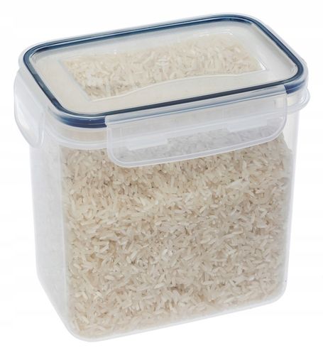 POJEMNIK SŁOIK PLASTIKOWY NA MAKARON KASZE PUDEŁKA NA ŻYWNOŚĆ 15 szt na Arena.pl