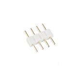 ZŁĄCZKA DO TAŚMY LED RGB 4-PIN OBUSTRONNA