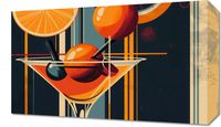 Obraz 50x30cm Koktajl w Stylu
