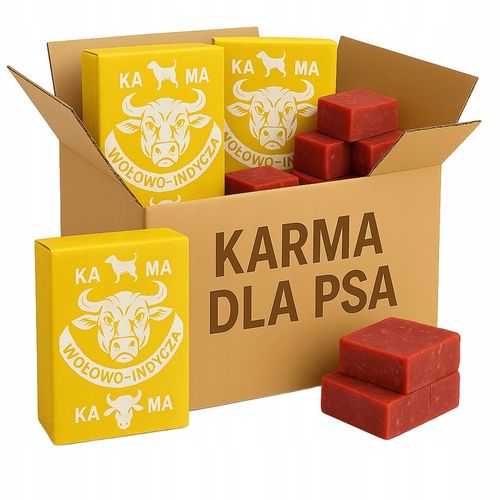 MIĘSO MROŻONE DLA PSA 10 KG WOŁOWO INDYCZE BARF 10 KG WOŁOWINA INDYK na Arena.pl